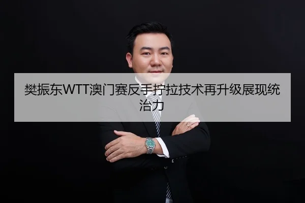 樊振东WTT澳门赛反手拧拉技术再升级展现统治力